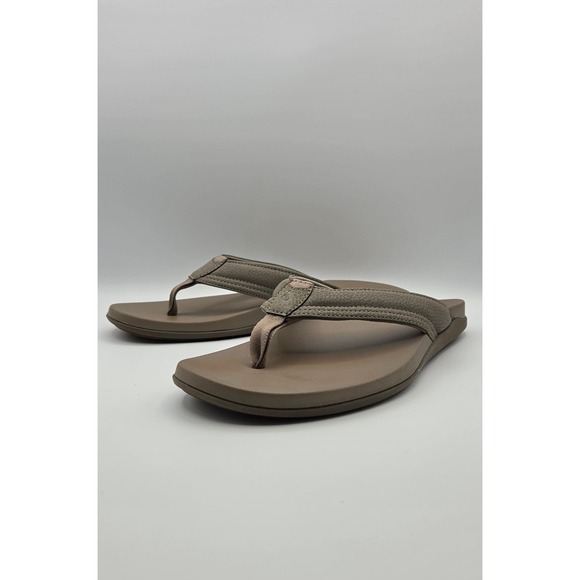 OluKai Other - OluKai Maha Men's Sandals 12 Clay/Clay Brown Flip Flop Recovery Beach Comfort
